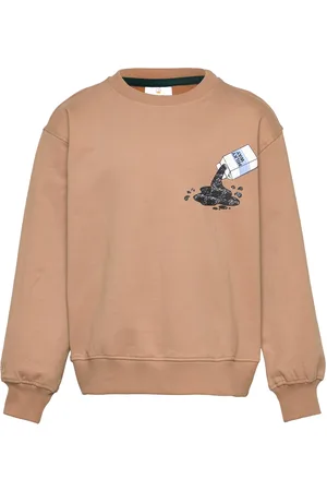 The New Tnmarcus Os Sweatshirt Tops Sweat-shirts & Hoodies Sweat-shirts Beige
