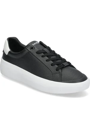 Calvin Klein Vulc Lace Up Lth Matalavartiset Sneakerit Tennarit Black