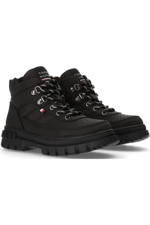Tommy Hilfiger Kids Mid Winter Boots Nauhalliset Talvikengät Black