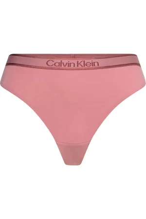 Calvin Klein Thong Stringit Alusvaatteet Pink