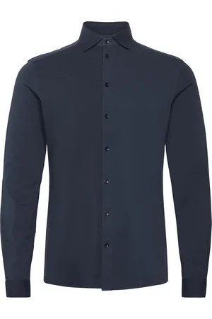 MOS MOSH Gallery Mmghoward Jersey Shirt Tops Shirts Casual Navy