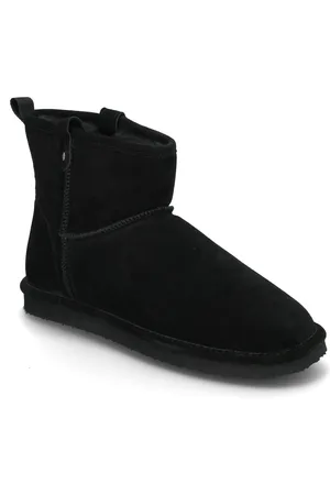 Bianco Biasnowman Short Boot Suede Shoes Boots Winter Boots Black