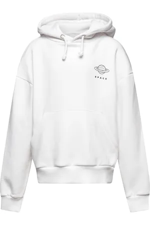 Hound Over D Hoodie Tops Sweat-shirts & Hoodies Hoodies White
