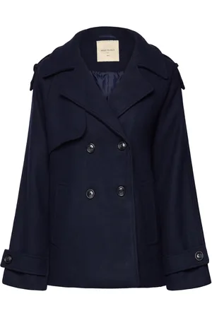 Freequent Fqmellon-Jacket Villakangastakki Navy