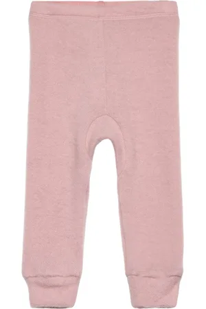 CeLaVi Pants - Soft Wool Bottoms Sweatpants Pink