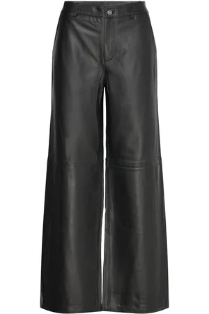 Copenhagen Muse Cmroyal-Pants Bottoms Trousers Leather Leggings-Housut Black