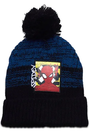 SPIDERMAN Bonnet Accessories Headwear Hats Winter Hats Black