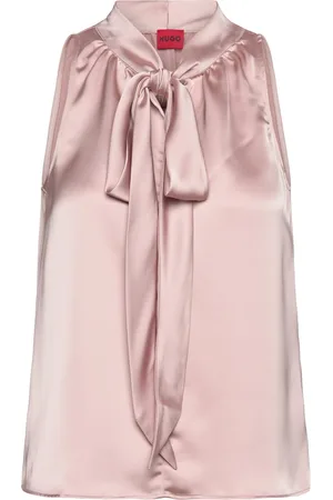 HUGO BOSS Celuna-1 Tops Blouses Sleeveless Pink