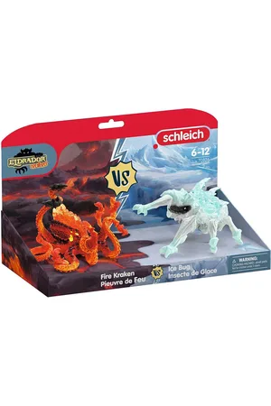 Schleich Ice Bug Vs. Fire Kraken Toys Playsets & Action Figures Action Figures Multi/patterned