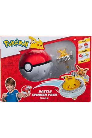 Pokemon Battle Spinner Pikachu Toys Playsets & Action Figures Play Sets Multi/patterned