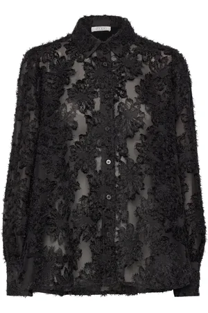 Masai Maingrida Tops Shirts Long-sleeved Black