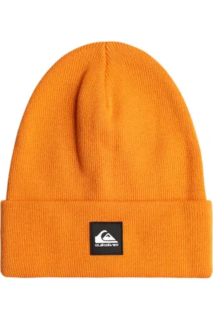 Quiksilver Brigade Youth Beanie Accessories Headwear Hats Beanie Orange
