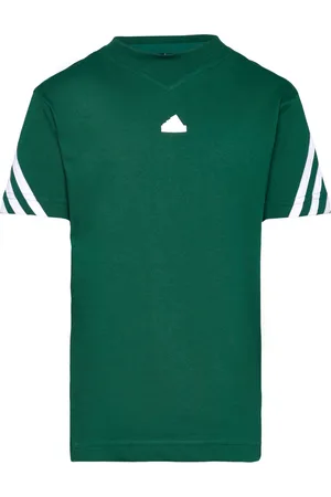 adidas U Fi 3S T Tops T-shirts Short-sleeved Green