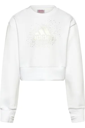 adidas Jg Glm Crew Tops Sweat-shirts & Hoodies Sweat-shirts White