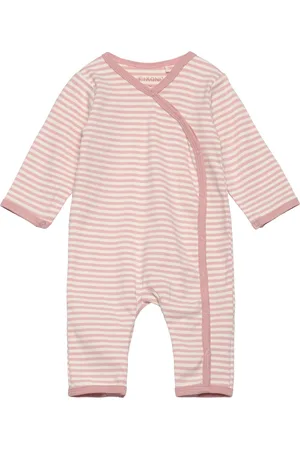 FIXONI Jumpsuit Y/D Stripe Pitkähihainen Body Pink