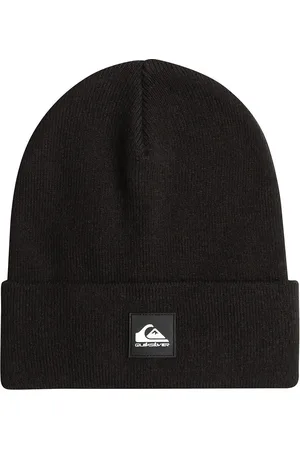 Quiksilver Brigade Youth Beanie Accessories Headwear Hats Beanie Black