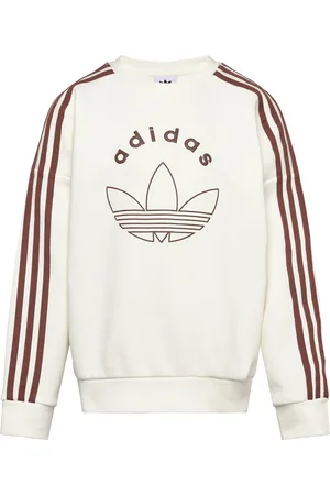 adidas Crew Tops Sweat-shirts & Hoodies Sweat-shirts Beige