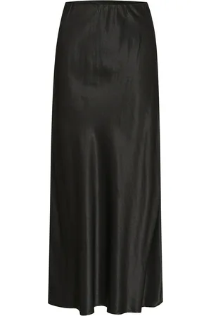 My Essential Wardrobe Estellemw Long Skirt Skirts Maxi Skirts Black