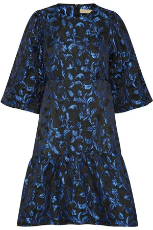 Culture Cuastro Dress Lyhyt Mekko Blue