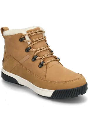 The North Face W Sierra Mid Lace Wp Sport Sport Shoes Sport Outdoor-hiking Shoes Brown