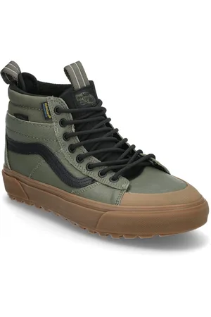 Vans Mte Sk8-Hi Waterproof Sport Men Sport Shoes Sport Sneakers Sport High Top Sneakers Khaki Green
