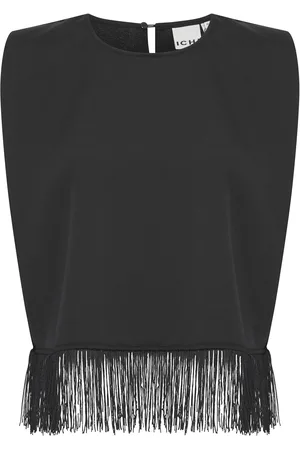 Ichi Ihulricco To Tops Blouses Sleeveless Black