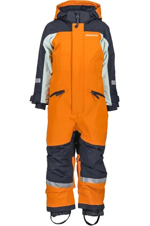 Didriksons Neptun K Cover 3 Outerwear Coveralls Snow-ski Coveralls & Sets Orange