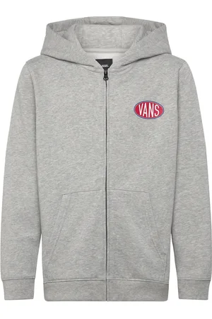 Vans Spray On Fz Tops Sweat-shirts & Hoodies Hoodies Grey