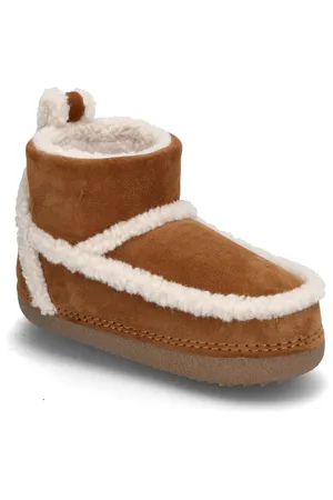 INUIKII Classic Shearling Low Shoes Wintershoes Brown