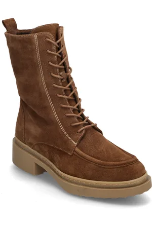 Wonders Greg Shoes Boots Ankle Boots Laced Boots Brown