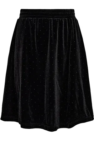 Numph Nudria Skirt Skirts Knee-length & Midi Skirts Black