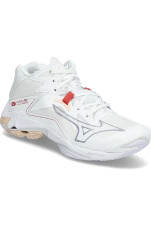 Mizuno Wave Lightning Z8 Mid Sport Women Sport Shoes Sport Training Shoes White
