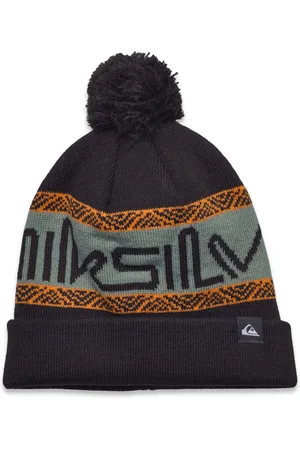 Quiksilver Summit Youth Beanie Accessories Headwear Hats Beanie Black