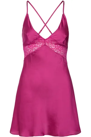 Hunkemöller Sd Satin Nina Yöpaita Pink