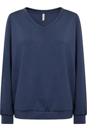 soyaconcept Sc-Banu Tops Sweat-shirts & Hoodies Sweat-shirts Blue