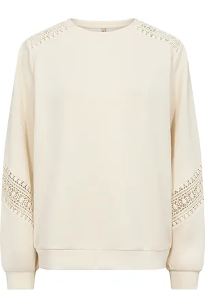 soyaconcept Sc-Banu Tops Sweat-shirts & Hoodies Sweat-shirts Cream