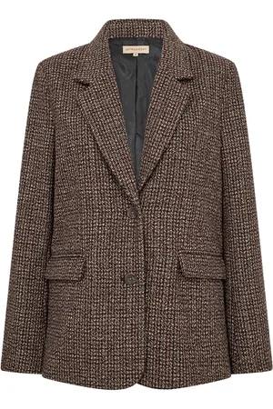 soyaconcept Sc-Isabea Blazers Single Breasted Blazers Brown