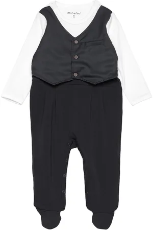 Minymo Suit Ls Pitkähihainen Body Brown