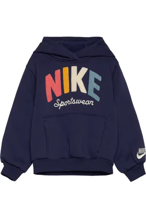 Nike Sportswear Powder Play Fleece Pullover Hoodie Sport Sweat-shirts & Hoodies Hoodies Navy