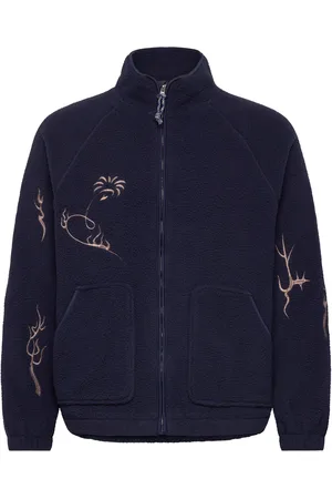 Edwin Balmy Jacket-Maritime Blue Tops Sweat-shirts & Hoodies Fleeces & Midlayers Navy