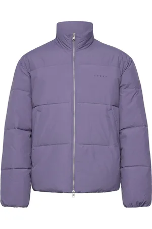 Edwin Puffer Jacket-Heron Vuorillinen Takki Topattu Takki Purple