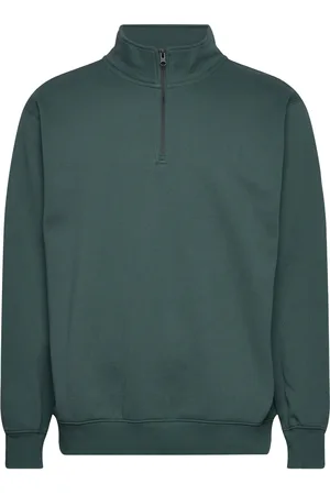 Vans Original Standards Loose Qzip Sport Sport Clothing Sport Sweat-shirts & Hoodies Sport Sweat-shirts Green