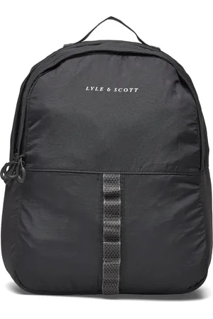 Lyle & Scott Ripstop Rucksack Reppu Laukku Black