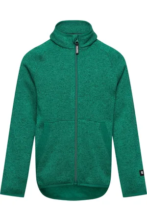 Reima Fleece Sweater, Hopper Sport Fleece Outerwear Fleece Jackets Green