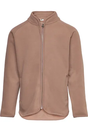 EN FANT Jacket Fleece Outerwear Fleece Outerwear Fleece Jackets Beige