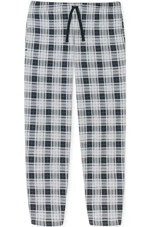 Schiesser Long Pants Olohousut Blue