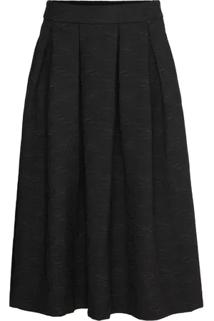 Stylein Styjoella Skirt Skirts Maxi Skirts Black