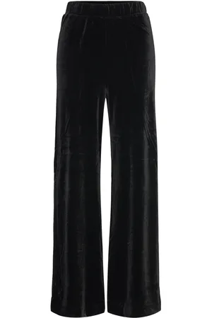 INWEAR Jaquehiw Pant Bottoms Trousers Wide Leg Black