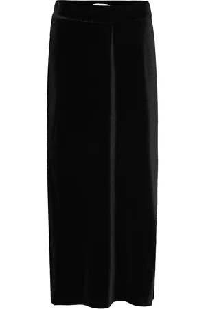 Stylein Styclaudi Long Skirt Skirts Maxi Skirts Black