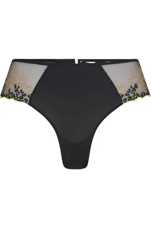 Chantelle Pulp Spice Revealing Shorty Alushousut Brief Tangat Black